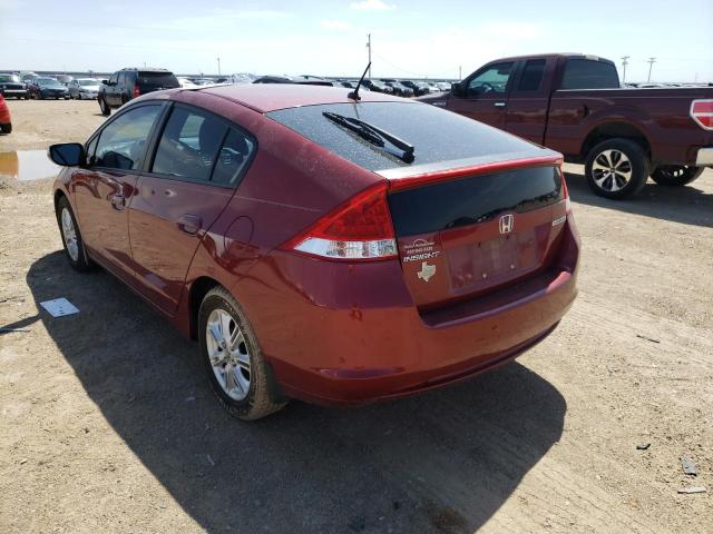Photo 3 from auction – 2010 HONDA INSIGHT EX with VIN JHMZE2H77AS042773