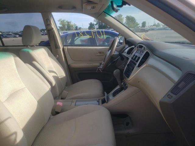 Photo 5 from auction – 2005 TOYOTA HIGHLANDER with VIN JTEGD21A950108447