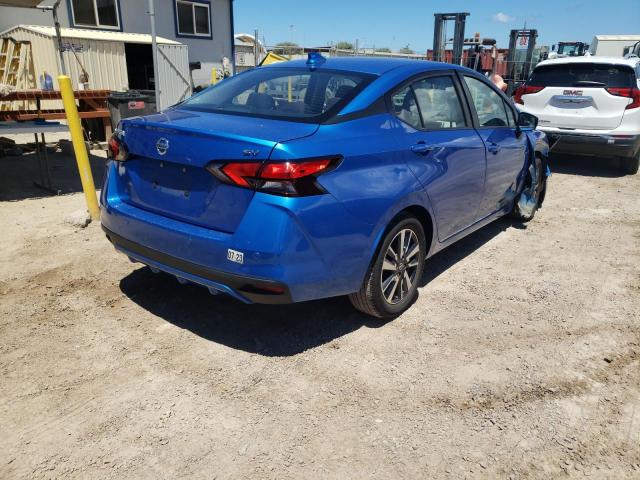 Photo 4 from auction – 2021 NISSAN VERSA SV with VIN 3N1CN8EV4ML890371