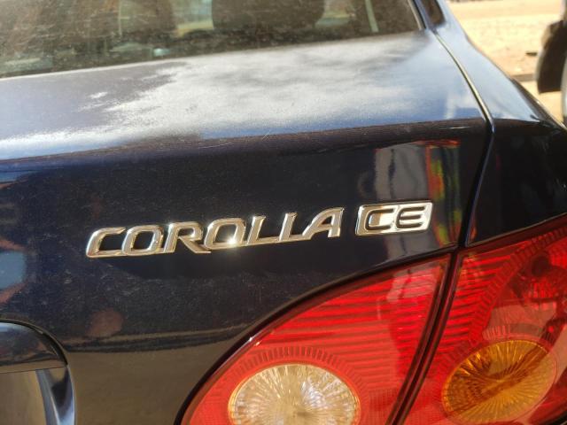 Photo 9 from auction – 2004 TOYOTA COROLLA CE with VIN 1NXBR32E34Z274733