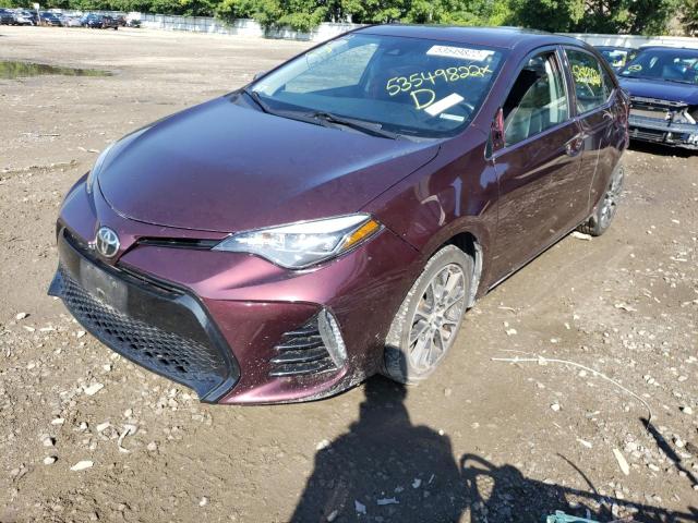 Photo 2 from auction – 2017 TOYOTA COROLLA L with VIN 5YFBURHE1HP579776