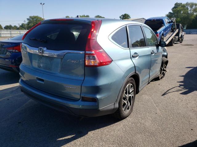 Photo 4 from auction – 2016 HONDA CR-V SE with VIN 2HKRM4H4XGH609409
