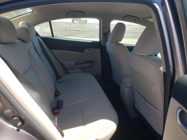 Photo 6 from auction – 2013 HONDA CIVIC LX with VIN 19XFB2F5XDE225428