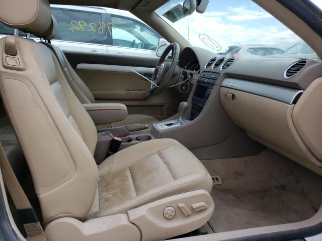 Photo 5 from auction – 2009 AUDI A4 2.0T CA with VIN WAUDF48H09K011001