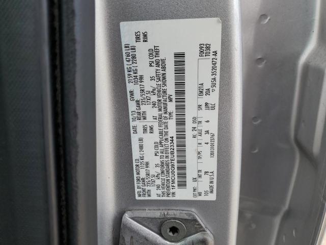 Photo 10 from auction – 2014 FORD ESCAPE SE with VIN 1FMCU0G97EUB23344