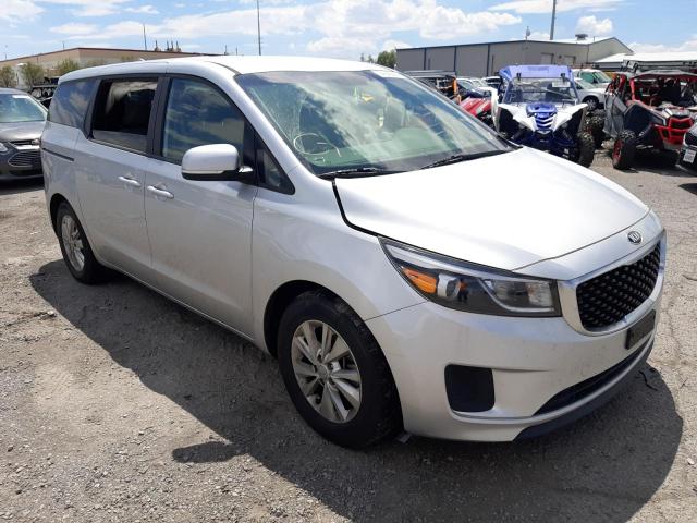 KIA SEDONA LX 2017 with VIN KNDMB5C11H6231642 - Photo from auction