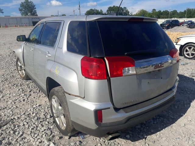 Photo 3 from auction – 2017 GMC TERRAIN SL with VIN 2GKALMEK4H6116371