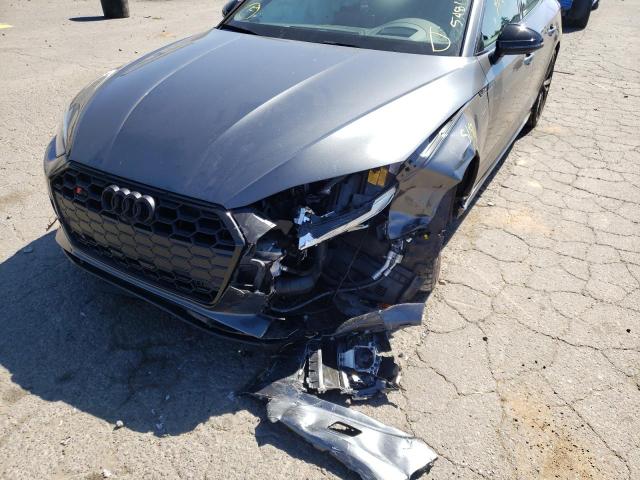 Photo 9 from auction – 2022 AUDI S5 PRESTIG with VIN WAUB4CF58NA004507