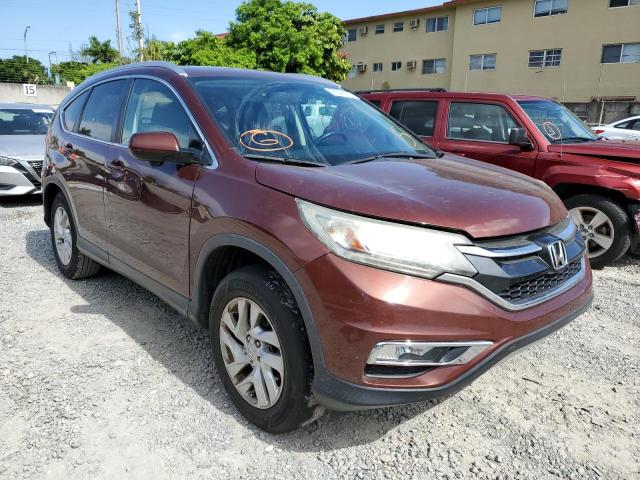 HONDA CR-V EXL 2016 with VIN 2HKRM4H74GH616592 - Photo from auction