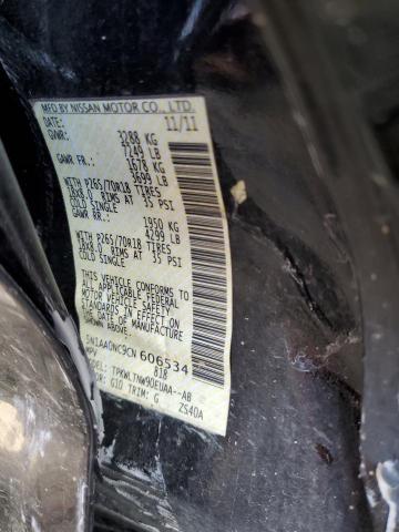 Photo 10 from auction – 2012 NISSAN ARMADA SV with VIN 5N1AA0NC9CN606534