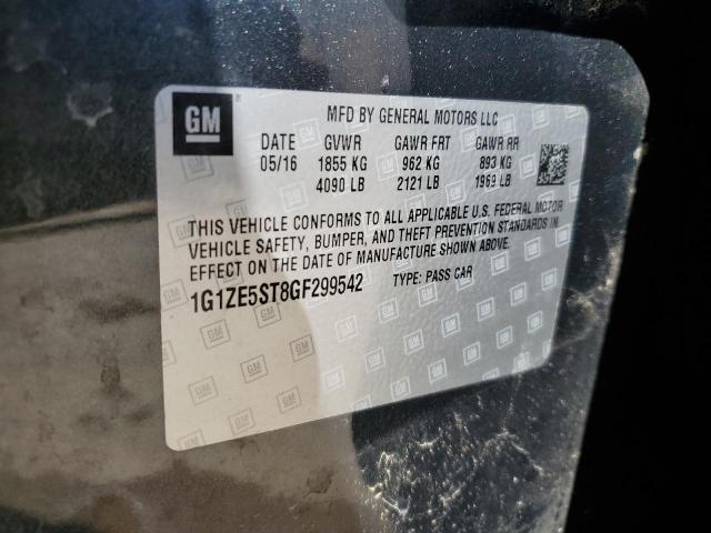 Photo 10 from auction – 2016 CHEVROLET MALIBU LT with VIN 1G1ZE5ST8GF299542