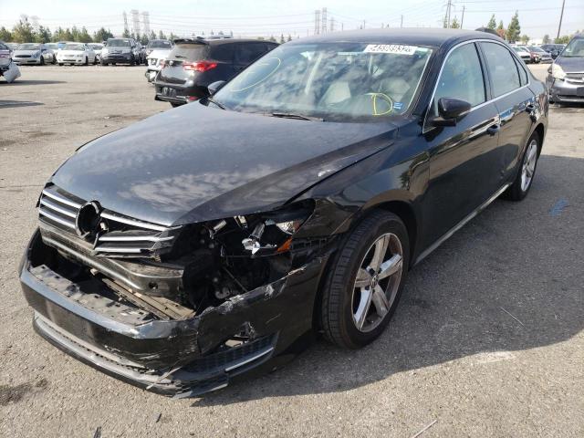 Photo 2 from auction – 2012 VOLKSWAGEN PASSAT SE with VIN 1VWBP7A30CC097058