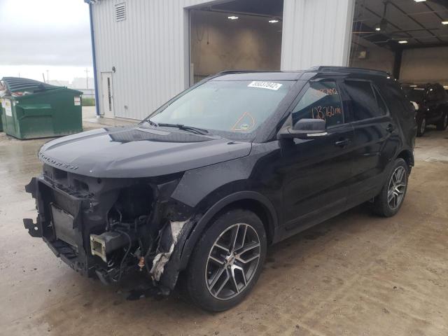 Photo 2 from auction – 2016 FORD EXPLORER S with VIN 1FM5K8GT7GGB16338