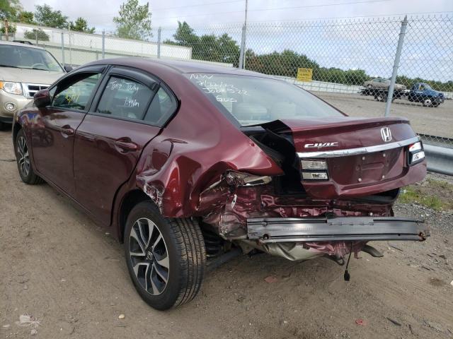 Photo 3 from auction – 2015 HONDA CIVIC EX with VIN 19XFB2F88FE204252