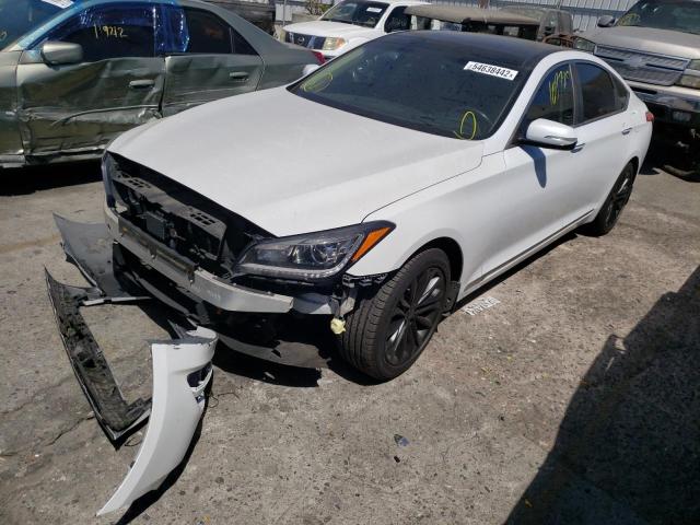 Photo 2 from auction – 2016 HYUNDAI GENESIS 3. with VIN KMHGN4JE9GU136367