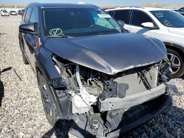TOYOTA HIGHLANDER 2018 with VIN 5TDDZRFH7JS830188 - Photo from auction