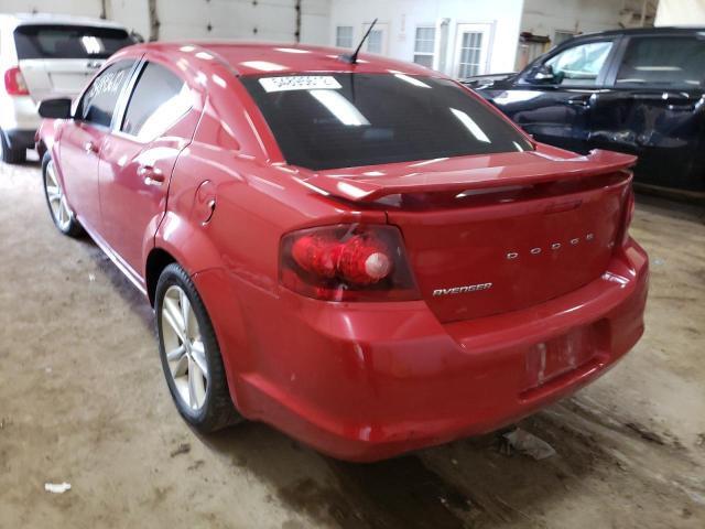 Photo 3 from auction – 2012 DODGE AVENGER SX with VIN 1C3CDZCB2CN312108