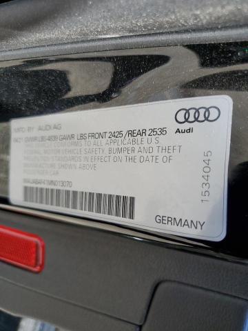 Photo 10 from auction – 2021 AUDI A4 PREMIUM with VIN WAUABAF41MN013070