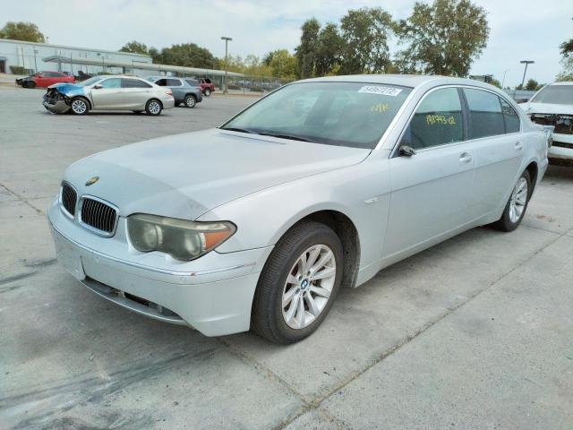 Photo 2 from auction – 2002 BMW 745 LI with VIN WBAGN63472DR05233