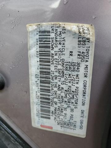 Photo 10 from auction – 2001 LEXUS RX 300 with VIN JTJHF10U410170242