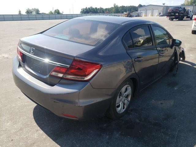Photo 4 from auction – 2014 HONDA CIVIC LX with VIN 19XFB2F52EE046169