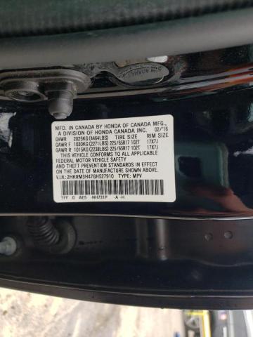 Photo 10 from auction – 2016 HONDA CR-V SE with VIN 2HKRM3H47GH527910