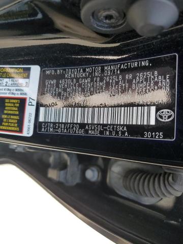 Photo 10 from auction – 2014 TOYOTA CAMRY L with VIN 4T1BF1FK3EU468614