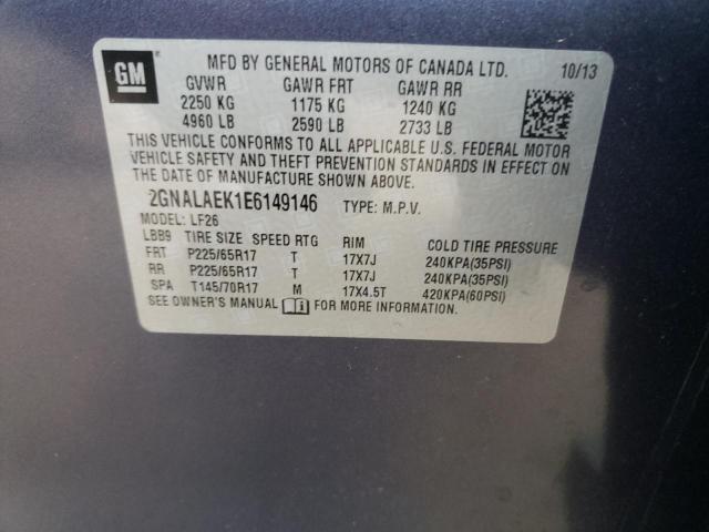 Photo 10 from auction – 2014 CHEVROLET EQUINOX LS with VIN 2GNALAEK1E6149146