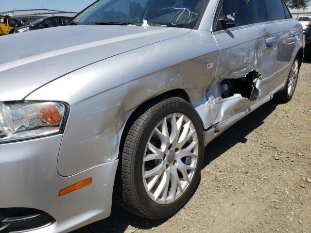 Photo 9 from auction – 2008 AUDI A4 2.0T with VIN WAUAF78E58A153441