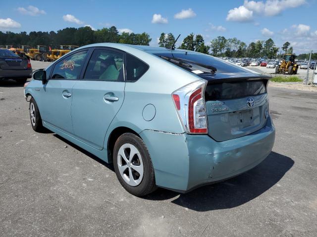 Photo 3 from auction – 2015 TOYOTA PRIUS with VIN JTDKN3DU0F2001803