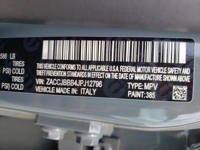 Photo 10 from auction – 2018 JEEP RENEGADE L with VIN ZACCJBBB4JPJ12796