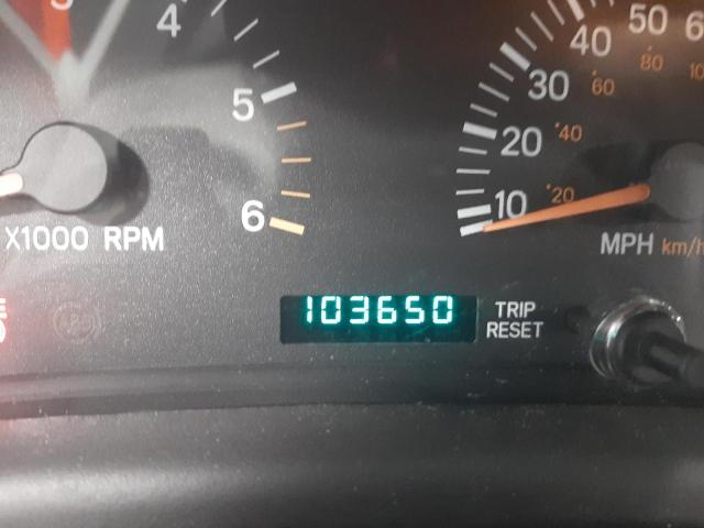 Photo 8 from auction – 2001 JEEP CHEROKEE S with VIN 1J4FF48S01L629323