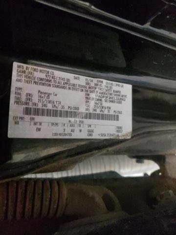Photo 10 from auction – 2014 FORD FOCUS SE with VIN 1FADP3F26EL322662