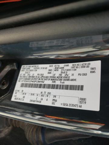 Photo 10 from auction – 2016 FORD F150 SUPER with VIN 1FTEW1CP4GFC84162