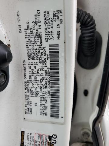 Photo 10 from auction – 2005 LEXUS GX 470 with VIN JTJBT20XX50095048