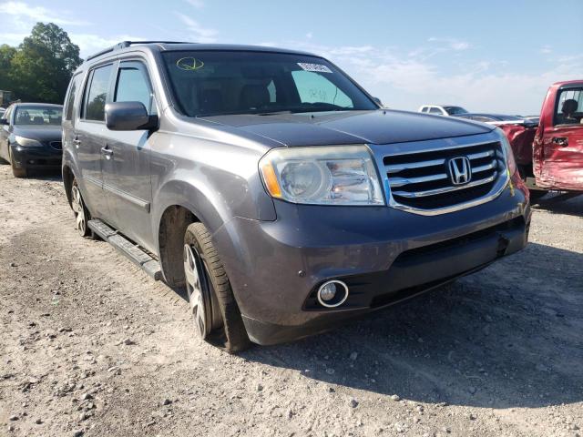 HONDA PILOT TOUR 2014 with VIN 5FNYF4H99EB027217 - Photo from auction