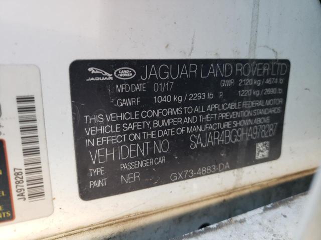 Photo 10 from auction – 2017 JAGUAR XE with VIN SAJAR4BG9HA978287