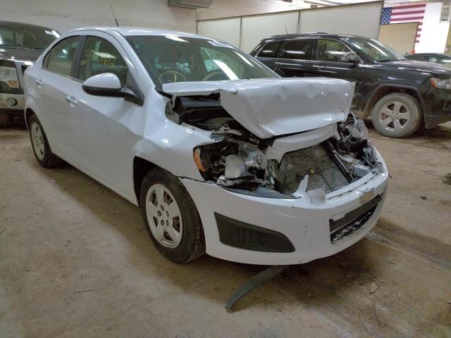 CHEVROLET SONIC LT 2014 with VIN 1G1JC5SHXE4169589 - Photo from auction