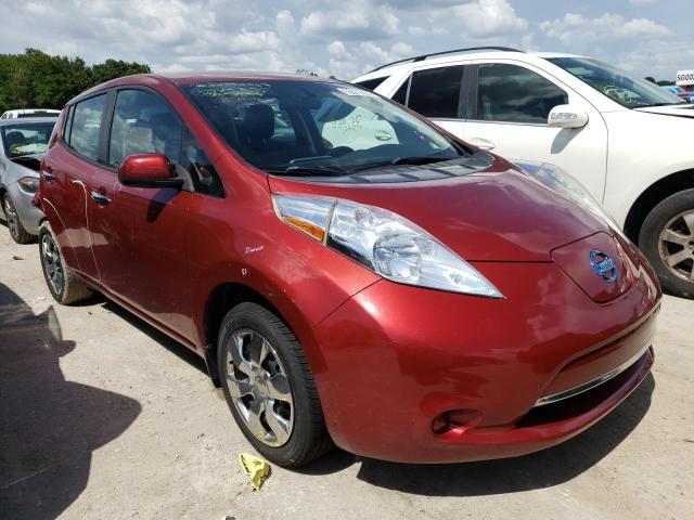 NISSAN LEAF S 2015 with VIN 1N4AZ0CP2FC333686 - Photo from auction