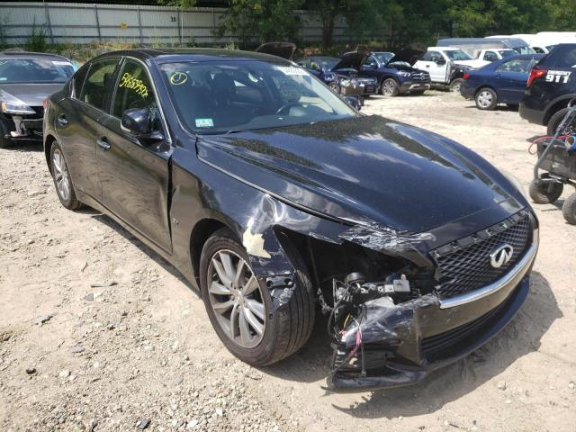 Photo 1 from auction – 2014 INFINITI Q50 BASE with VIN JN1BV7AR7EM690591