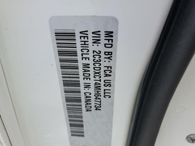 Photo 10 from auction – 2021 DODGE CHARGER R/ with VIN 2C3CDXCT4MH647734