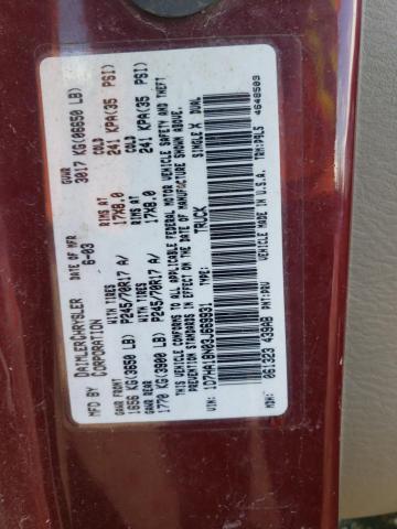 Photo 10 from auction – 2003 DODGE RAM 1500 S with VIN 1D7HA18N03J669931