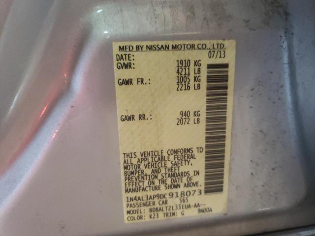 Photo 10 from auction – 2013 NISSAN ALTIMA 2.5 with VIN 1N4AL3AP9DC918073