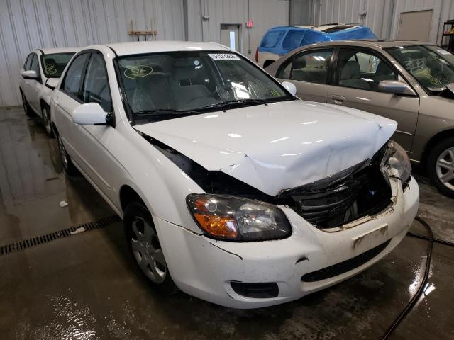 KIA SPECTRA EX 2009 with VIN KNAFE221895628754 - Photo from auction