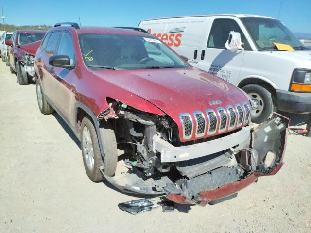 JEEP CHEROKEE S 2016 with VIN 1C4PJLAB9GW107097 - Photo from auction