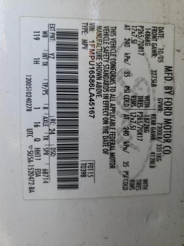 Photo 10 from auction – 2006 FORD EXPEDITION with VIN 1FMPU16586LA45167