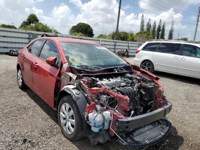 TOYOTA COROLLA L 2015 with VIN 2T1BURHEXFC280834 - Photo from auction