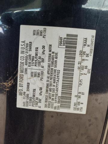 Photo 10 from auction – 2000 FORD RANGER SUP with VIN 1FTYR14V7YTA39702