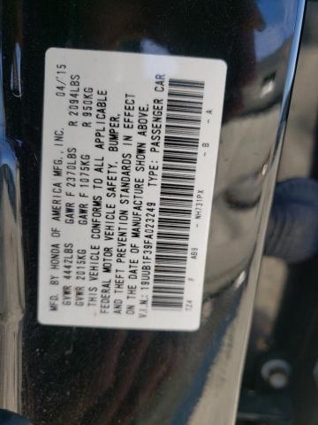 Photo 10 from auction – 2015 ACURA TLX with VIN 19UUB1F39FA023249