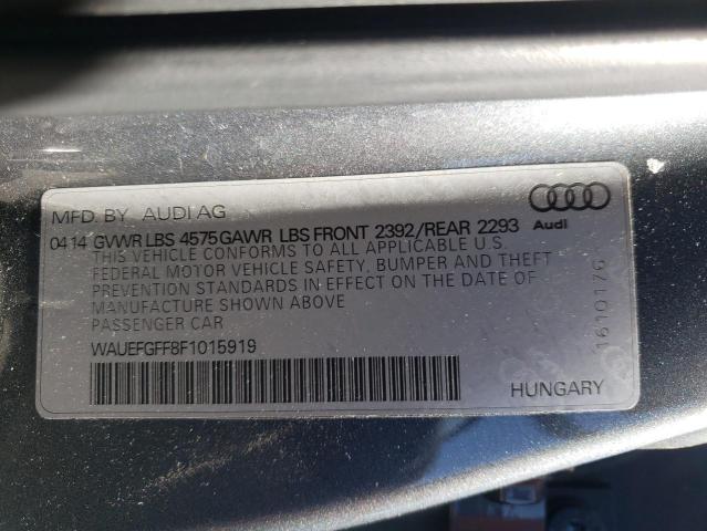 Photo 10 from auction – 2015 AUDI A3 PREMIUM with VIN WAUEFGFF8F1015919
